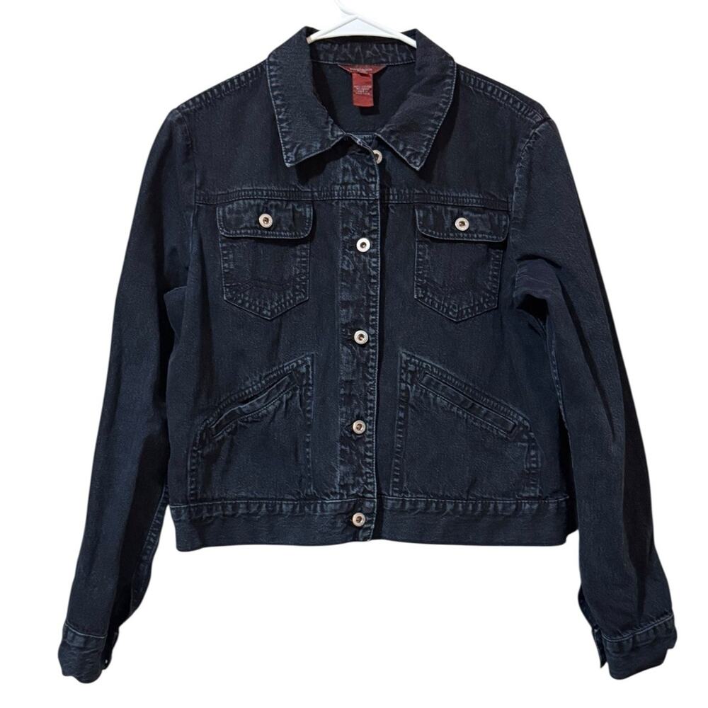Dark Blue Denim Jacket - Women
